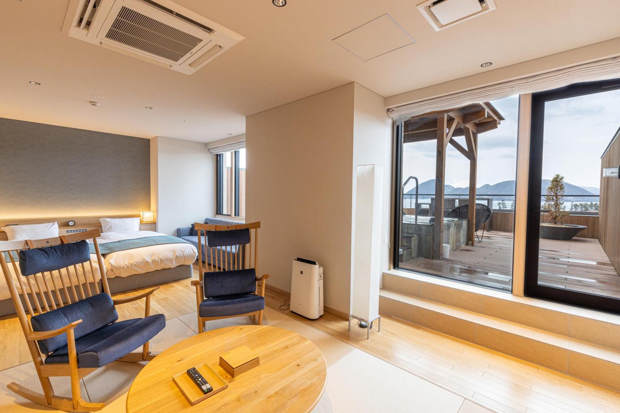 Lake Toya Tsuruga Resort Hikarinouta Тояко Экстерьер фото